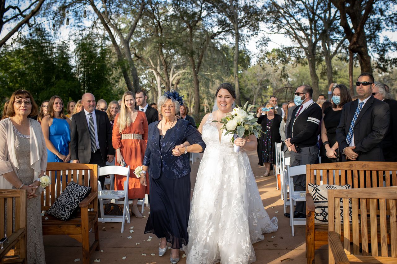 Mother-Of-The-Bride-Walking-Bride-Down-The-Aisle 