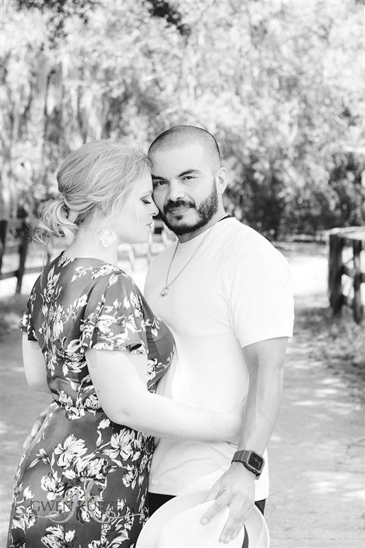 Couple-Posing-On-The-Pasture-Pathway